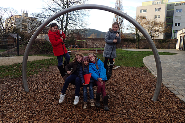 Zu Besuch im Kindergarten